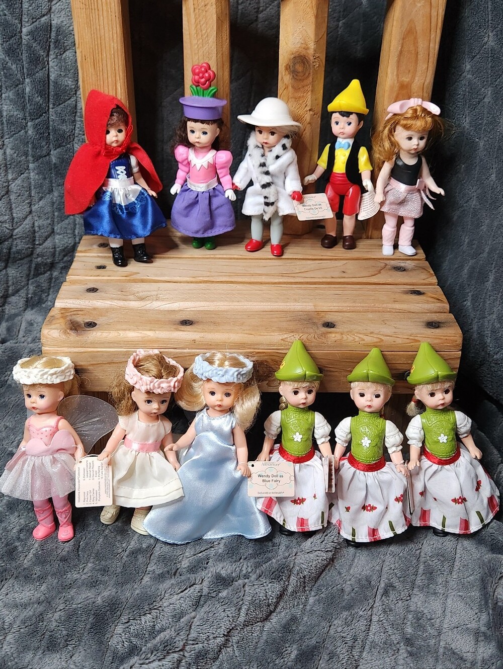 Madame Alexander Dolls Mcdonalds Lot of 11 mixed lot